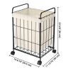 Laundry Hamper With Rolling