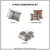 Plaid Comforter Set