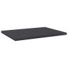 Bookshelf Boards 4 pcs Gray 15.7"x11.8"x0.6" Engineered Wood