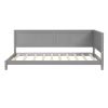 Twin Size Wood Daybed/Sofa Bed, Gray