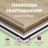 Bookshelf Boards 8 pcs Black 15.7"x11.8"x0.6" Engineered Wood