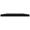 Bookshelf Boards 4 pcs Black 15.7"x11.8"x0.6" Engineered Wood
