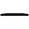 Bookshelf Boards 8 pcs Black 15.7"x11.8"x0.6" Engineered Wood