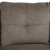 Brown Corduroy Living Room Sofa Set B
