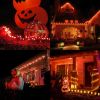 200 LED 66FT Halloween Fairy String Lights, Halloween Decoration Lights with 8 Lighting Modes
