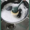 Multi-Purpose Scrubber Pads Ball with Long Handle