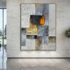 Colorful Geometric Abstract Painting Modern Canvas Poster Print Minimalist Wall Art Pictures For Living Room Aisle Studio Decor