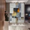 Colorful Geometric Abstract Painting Modern Canvas Poster Print Minimalist Wall Art Pictures For Living Room Aisle Studio Decor